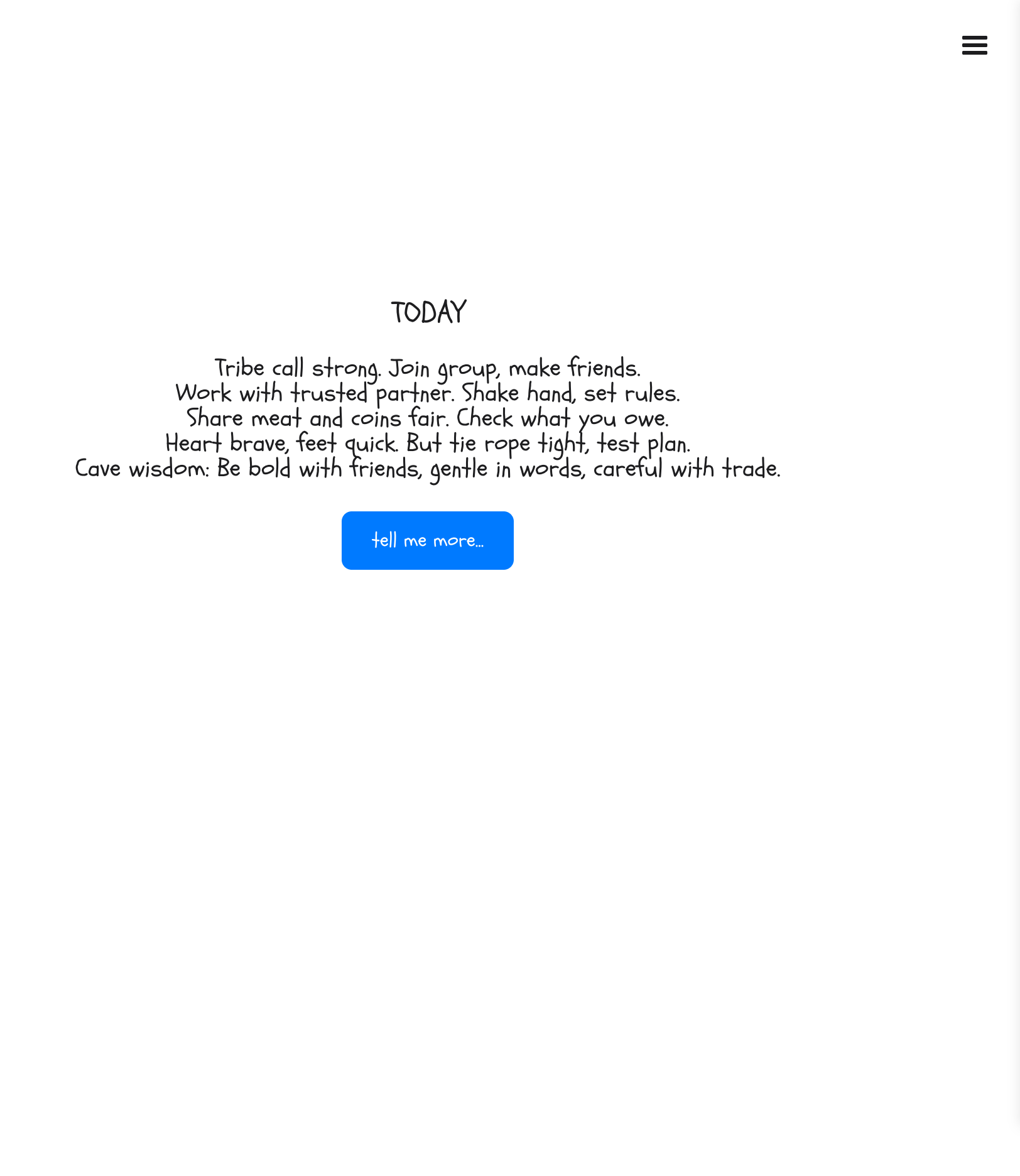 caveman-astrology-pwa preview